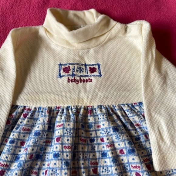 Baby Boots 2-piece Dress and Leggings Size 6 MTHS Vintage - Picture 2 of 10